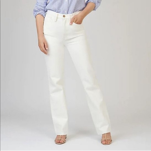 J. Crew Denim - J.Crew Rigid full-length bootcut jean in white